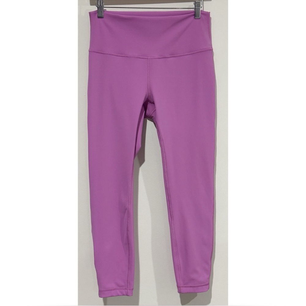 lululemon athletica Purple High-Rise Leggings Size 10, 25" Inseam
